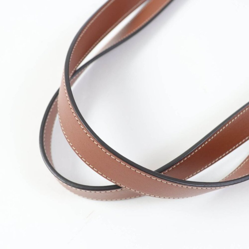 Celine Du3.04 lu Cuir Triomphe Coufant Medium Tote Bag Tan Smooth Calfskin - Picture 6 of 13